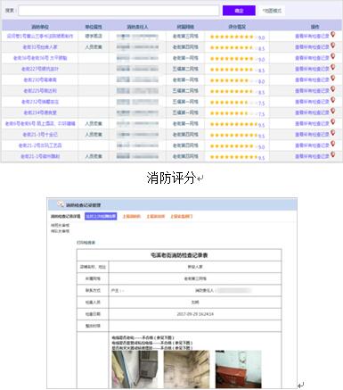 电子消防检查记录表